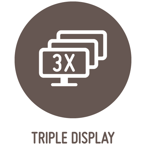triple-display
