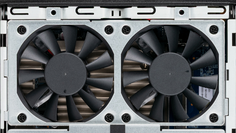 Two large fans